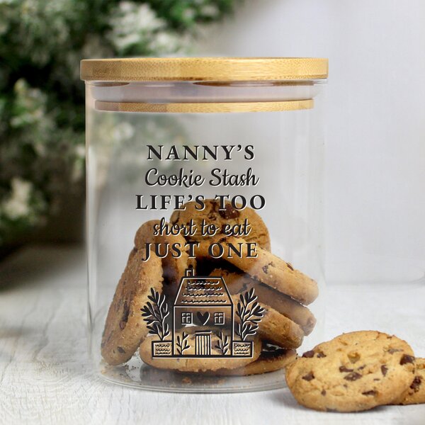 Personalised Glass Storage Jar