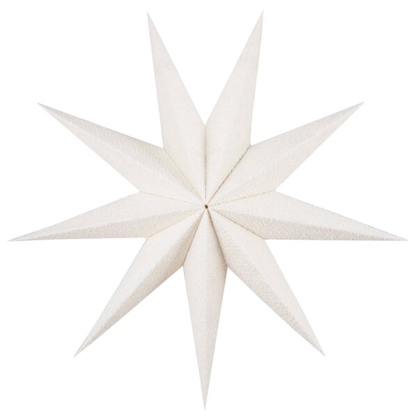 Globen Lighting Stella Bouclé 75 Christmas star White