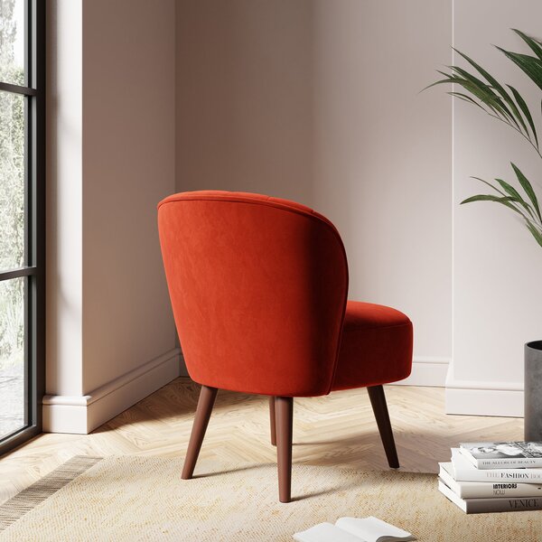 Colette Velvet Accent Chair