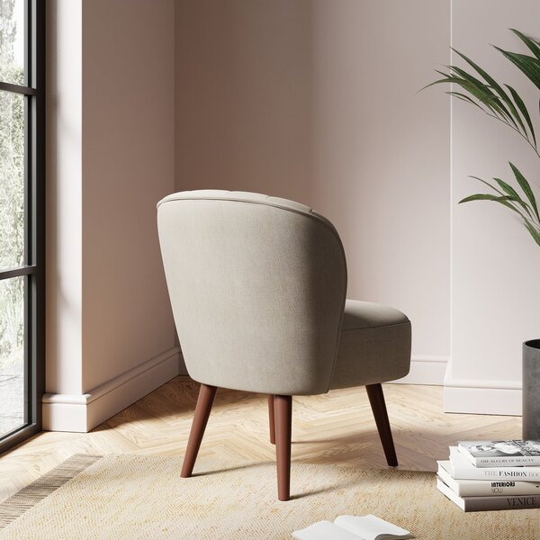 Colette Natural Flatweave Accent Chair