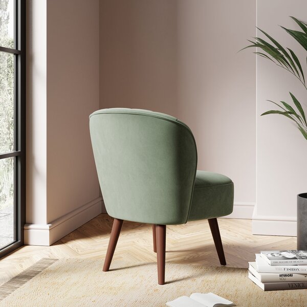 Colette Velvet Accent Chair