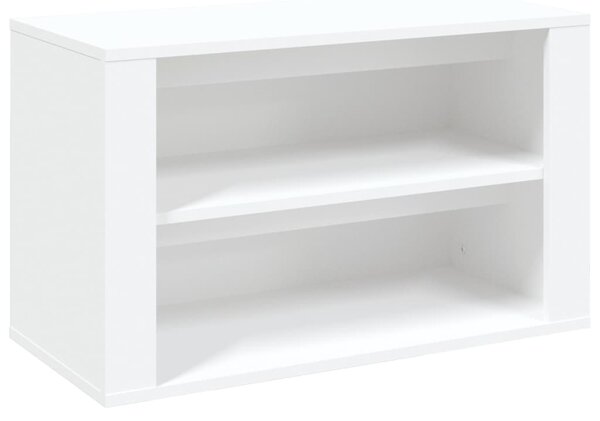 Shoe Rack White 75x35x45 cm Engineered Wood