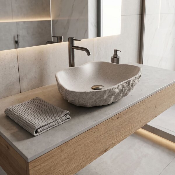 Countertop Basin Rea Isla Greige