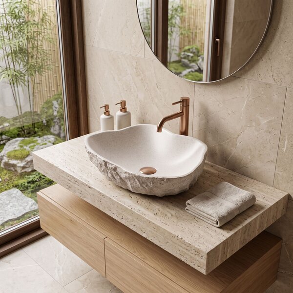 Countertop Basin Rea Isla Greige