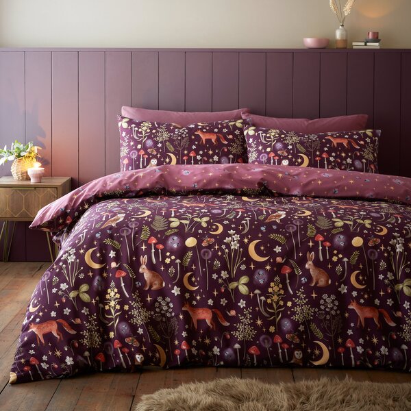 Catherine Lansfield Enchanted Twilight Duvet Cover and Pillowcase Set