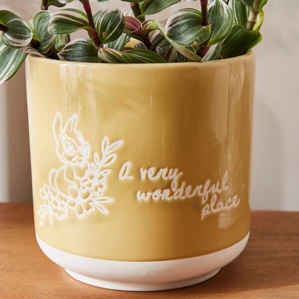 Disney Bambi Reactive Glaze Plant Pot