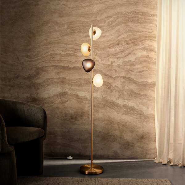 Pebble 4 Light Floor Lamp