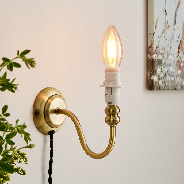 Pride & Joy Plug In Wall Light