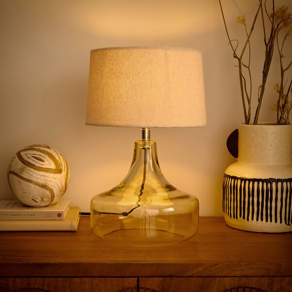 Kunal Glass Table Lamp