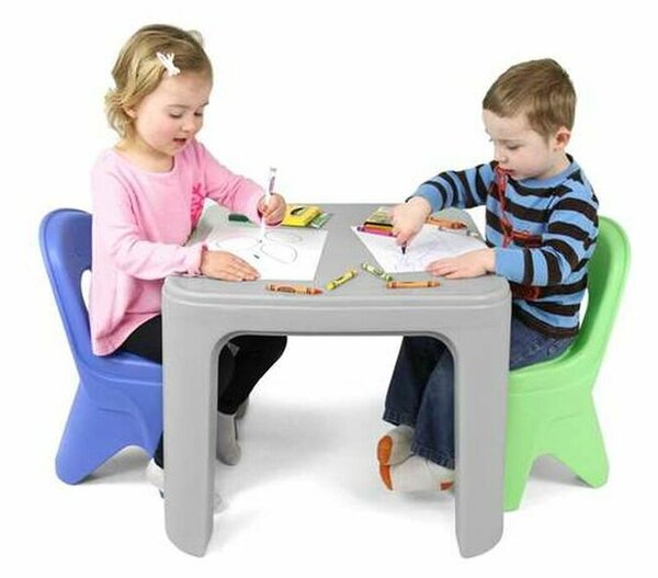 Table and 2 chairs Moltó Children's Plastic