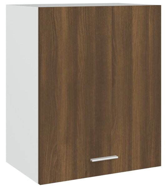 Hanging Cabinet Brown Oak 50x31x60 cm Engineered Wood