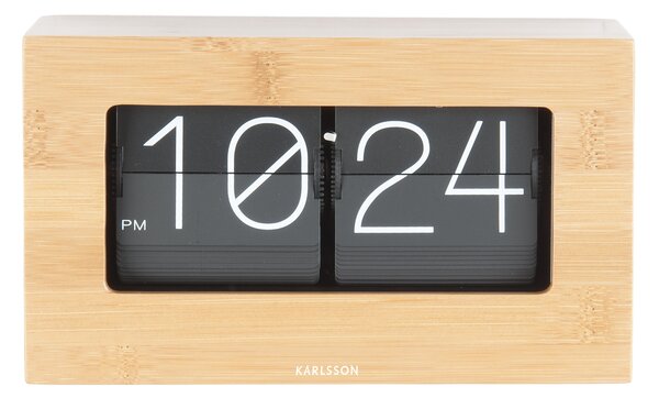 Karlsson Boxed Flip Mantel Clock