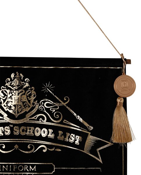 Harry Potter School List Hanging Banner