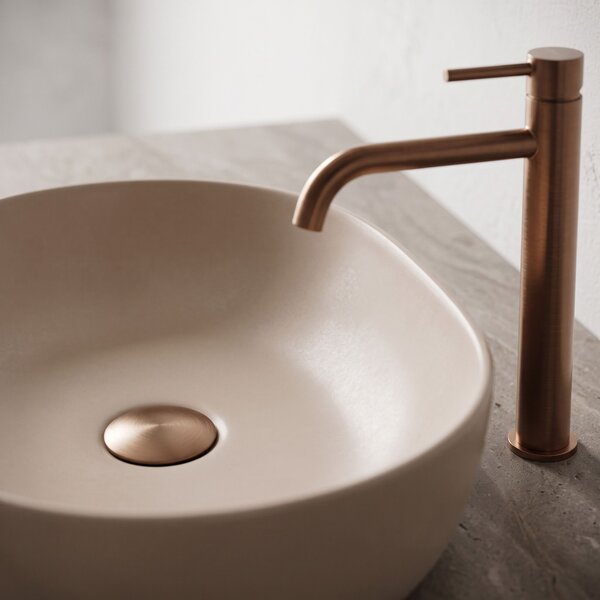 Countertop Washbasin Rea Lisa Mocca Matt