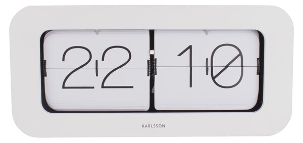 Karlsson Matiz Bamboo Flip Mantel Clock