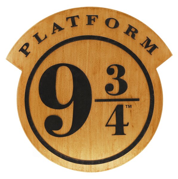 Harry Potter Platform 9 & 3 Quarters Wall Plaque