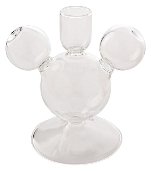 Set of 2 Disney Mickey Mouse Shaped Candlestick Holders