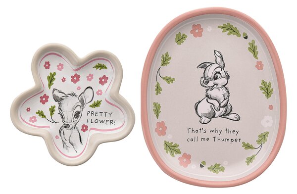 Set of 2 Disney Bambi Trinket Dishes