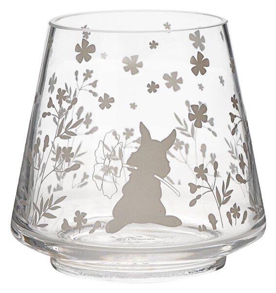 Set of 2 Disney Bambi Glass Candle Holders