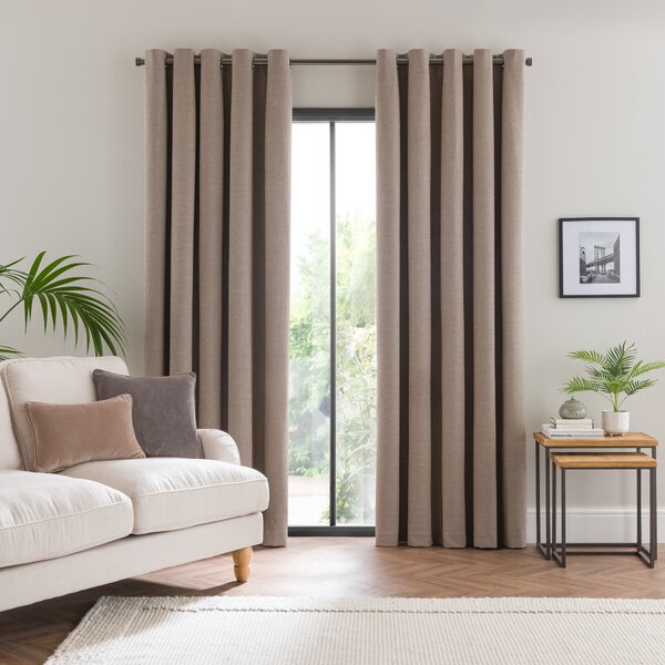 Zodiac Blackout Eyelet Curtains