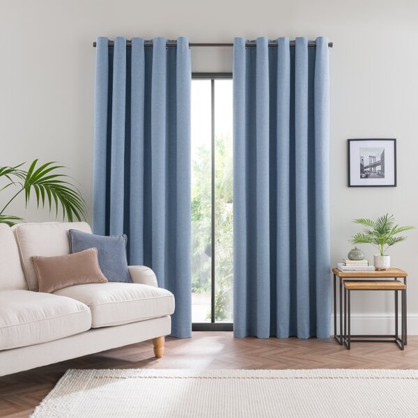 Zodiac Blackout Eyelet Curtains