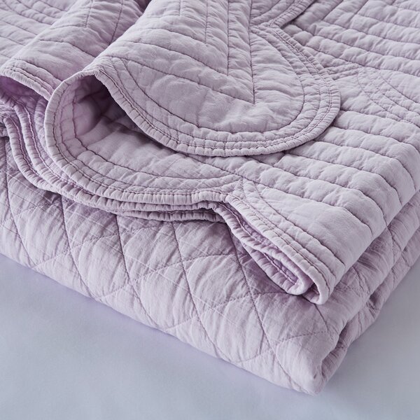 Dorma Soft Scalloped Bedspread