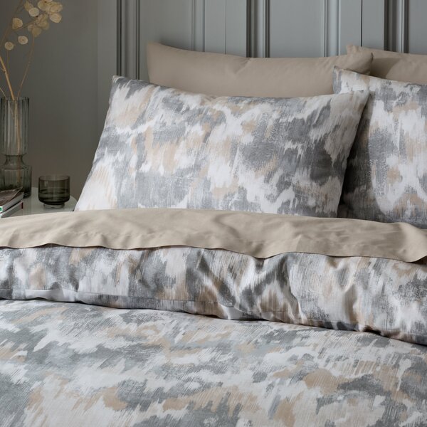 Nova Abstract Cotton Duvet Cover & Pillowcase Set