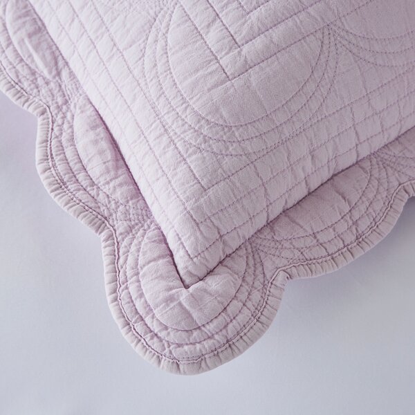 Dorma Soft Scalloped Pillowsham