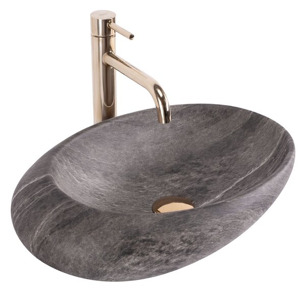 Countertop Basin Rea Roxy A Stone D.Grey
