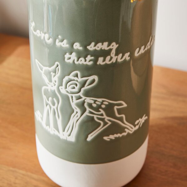 Disney Bambi Reactive Glaze Vase