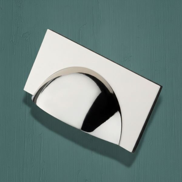 Monmouth Cup Handle with Rectangular Backplate