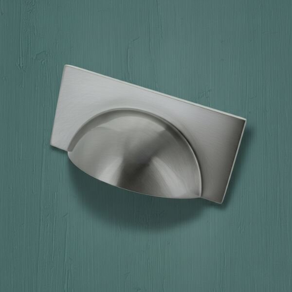 Monmouth Cup Handle with Rectangular Backplate
