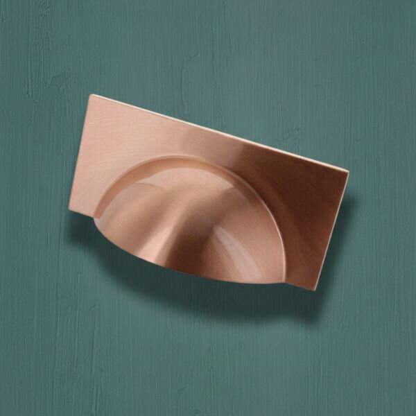 Monmouth Cup Handle with Rectangular Backplate