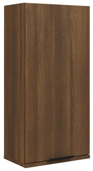 Wall-mounted Bathroom Cabinet Brown Oak 32x20x67 cm