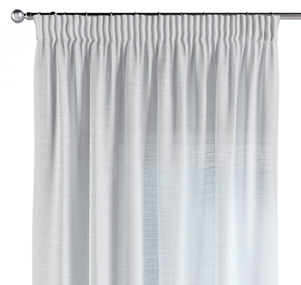 Pencil pleat curtain
