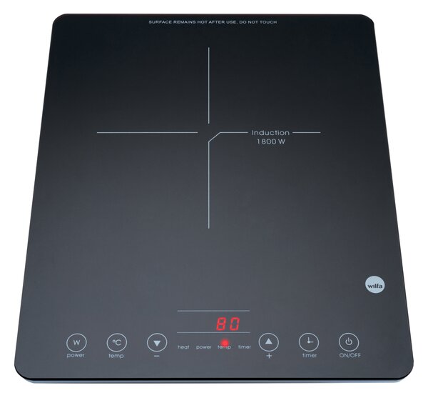 Wilfa ICP-1800B Induction Cooktop Black