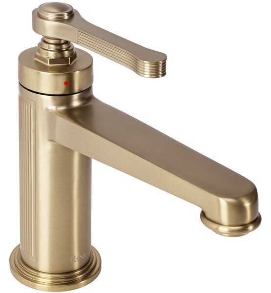 Bathroom faucet Rea Monaco Gold Brush Low