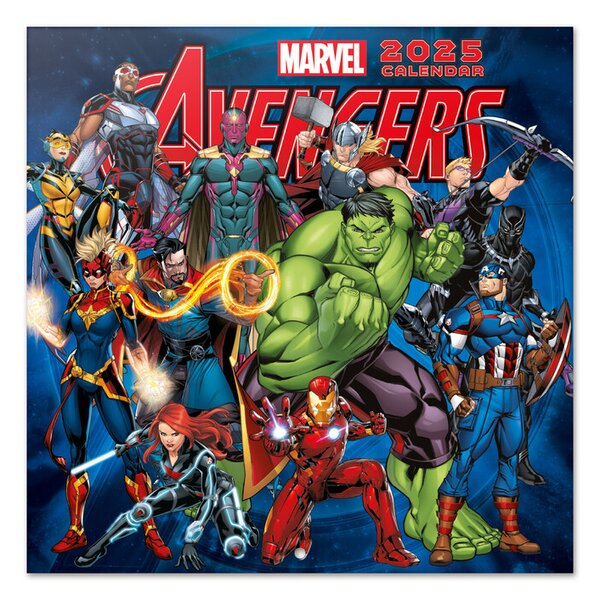 Calendar 2025 Marvel - Avengers