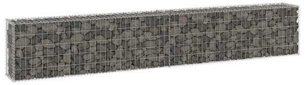 Gabion Wall with Covers Galvanised Steel 300x30x50 cm