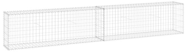 Gabion Wall with Covers Galvanised Steel 300x30x50 cm