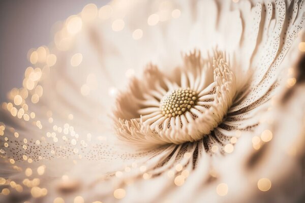 Photography Beige Coral Flower, Treechild