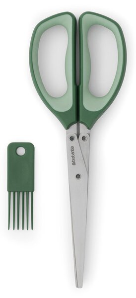 Brabantia Tasty herb scissors with cleaning comb Green