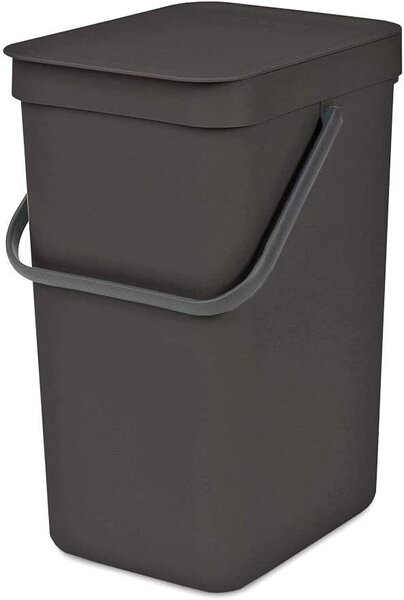 Brabantia Waste Bin "SORT & GO" 16L Anthracite