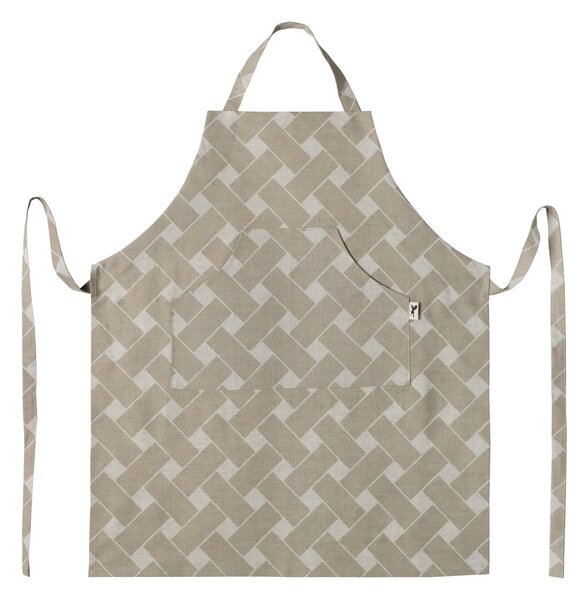 Almedahls Basket XL apron Natural taupe