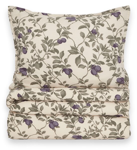 Garbo&Friends Plum Muslin bedding set 140x200 cm/50x70 cm