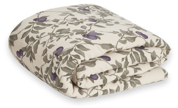 Garbo&Friends Plum Muslin padded blanket 100x140 cm