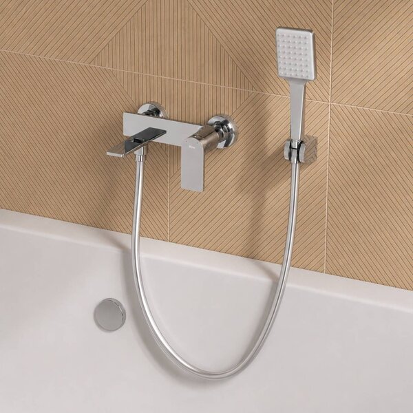 Anti-twist shower hose Rea Chrome 150 cm