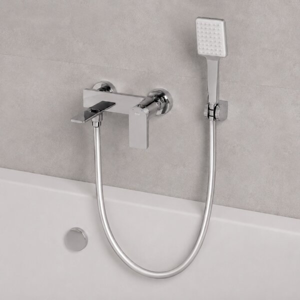 Anti-twist shower hose Rea Chrome 150 cm