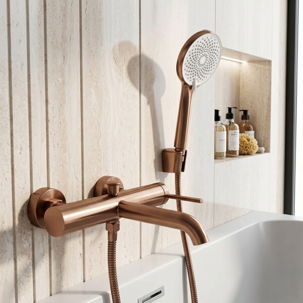 Bath faucet REA Rivo Brush Copper
