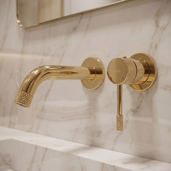 Wall Mounted faucet REA Venti Gold